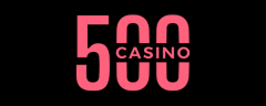 500 Casino review and promo code card logo